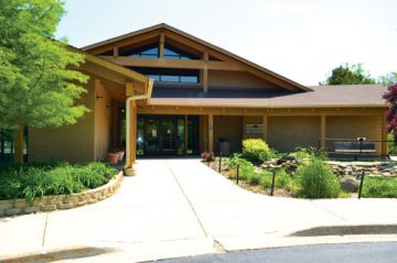 Photo of the Goldberg Administration Center.