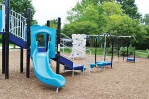 Photo of the Highlands Park playground.