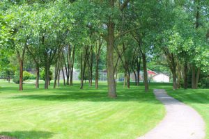 Photo of the Indian Trails walking path.