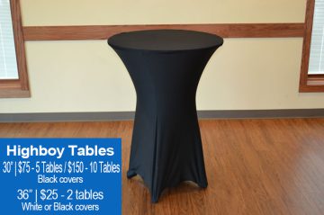 photo of High Top Tables