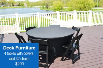 photo of the outdoor Outdoor Tables