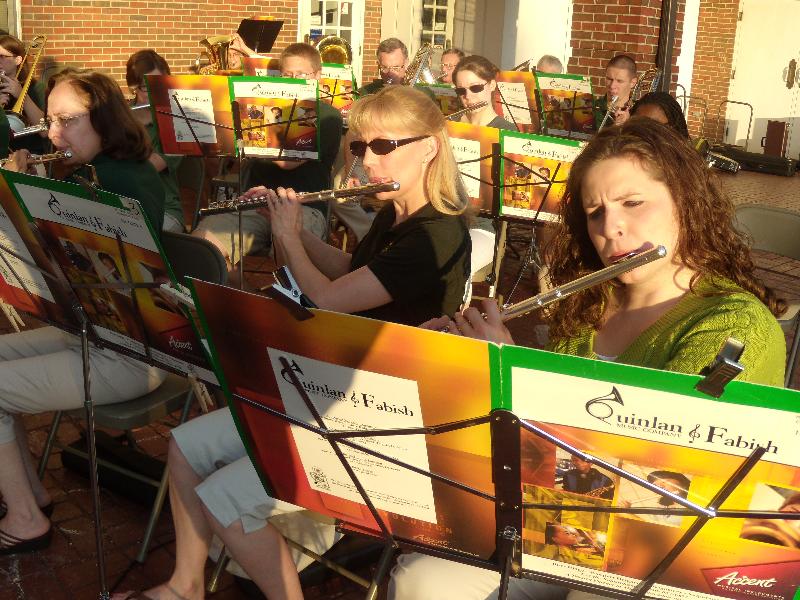 Photo of the H-F community band