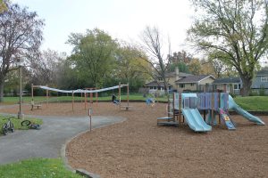 Photo of the heritage park playground.