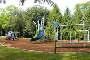 photo of the updated goldberg park