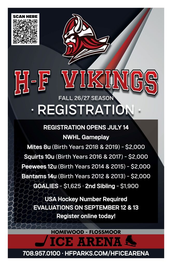 graphic for H-F Viking Fall 26/27 registration